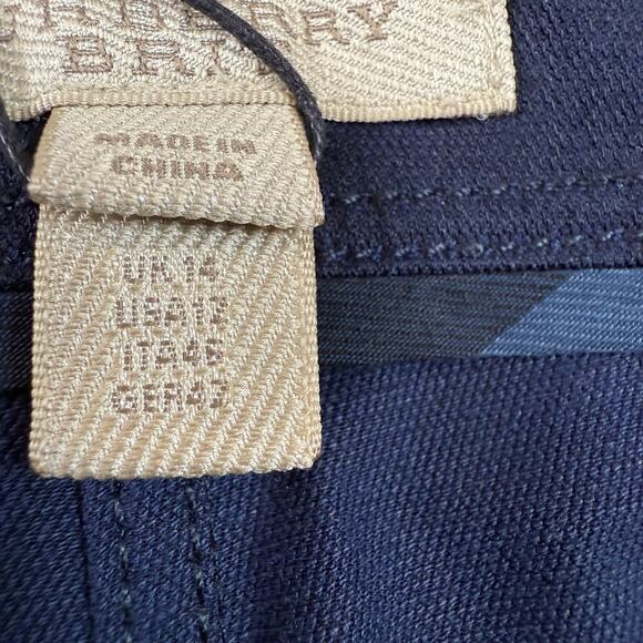 Burberry Highcross Navy Dress Pants Women’s Size 12 / EU 46 NWT - Picture 6 of 13